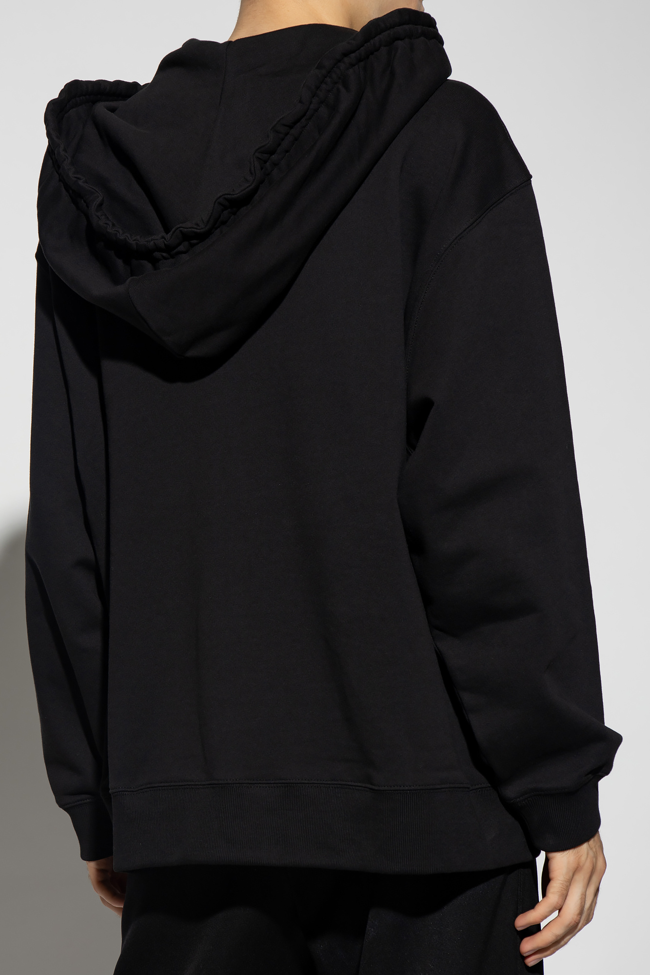 Black Relaxed-fitting hoodie Dries Van Noten - Vitkac Canada